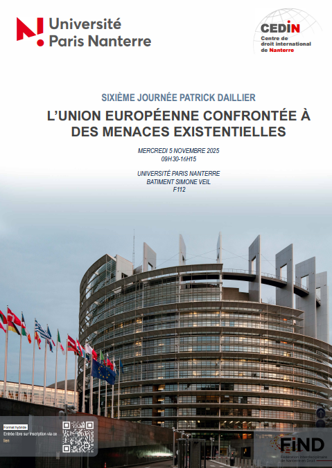 Sixième journée d’actualité en mémoire du Professeur Patrick Daillier