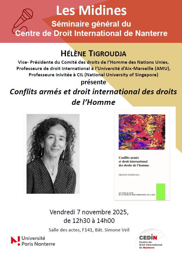 Les Midines du 7 novembre 2025