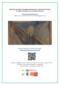 8 avril 2026 – « La liberté d&rsquo;expression face aux limites planétaires »